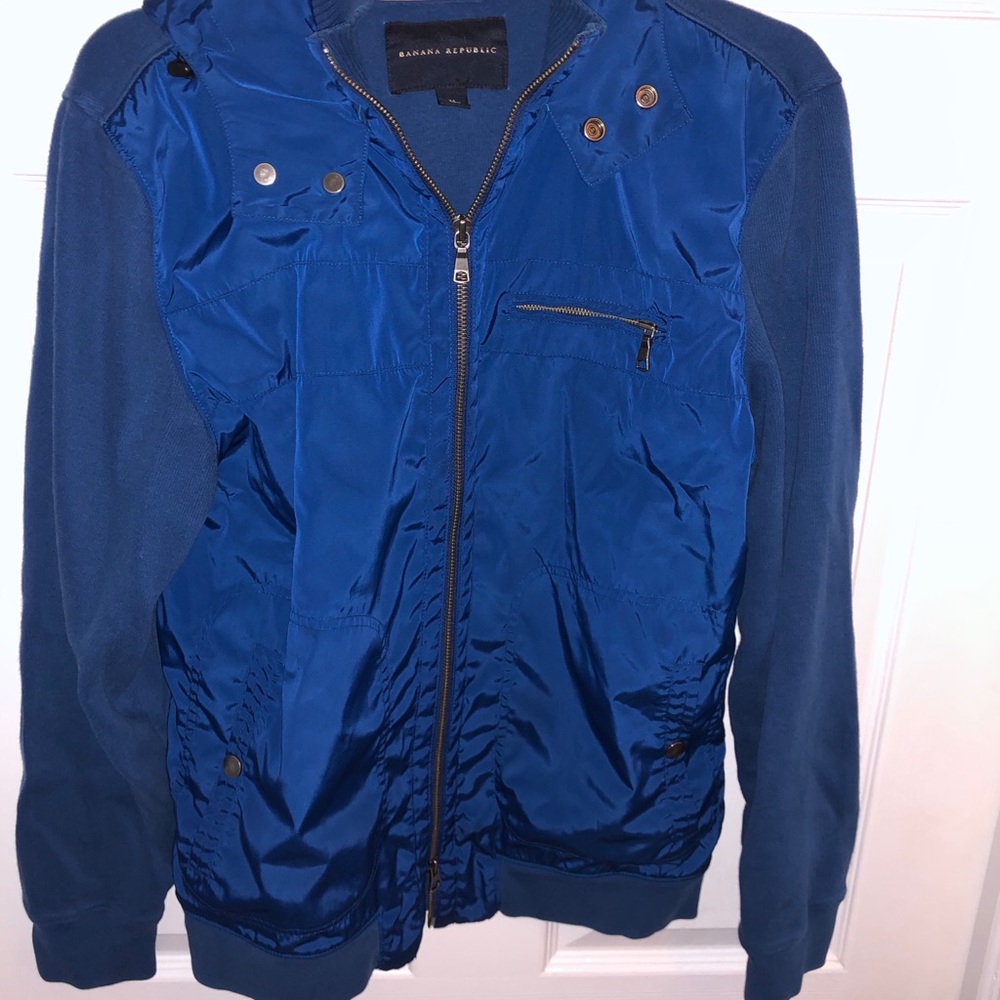 Banana Republic zip up jacket with hood